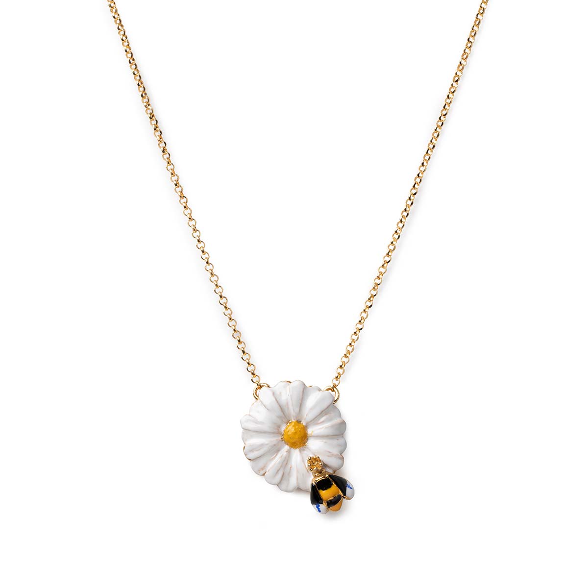Bee/Daisy Necklace