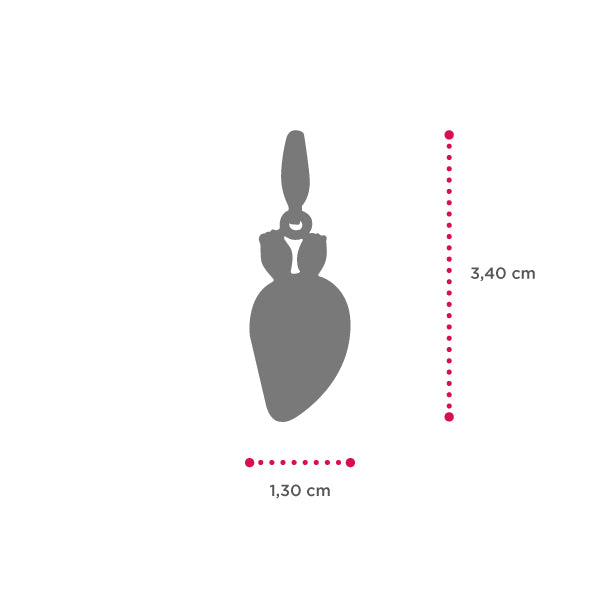 Prickly Pear Paddle Lapilli Charm
