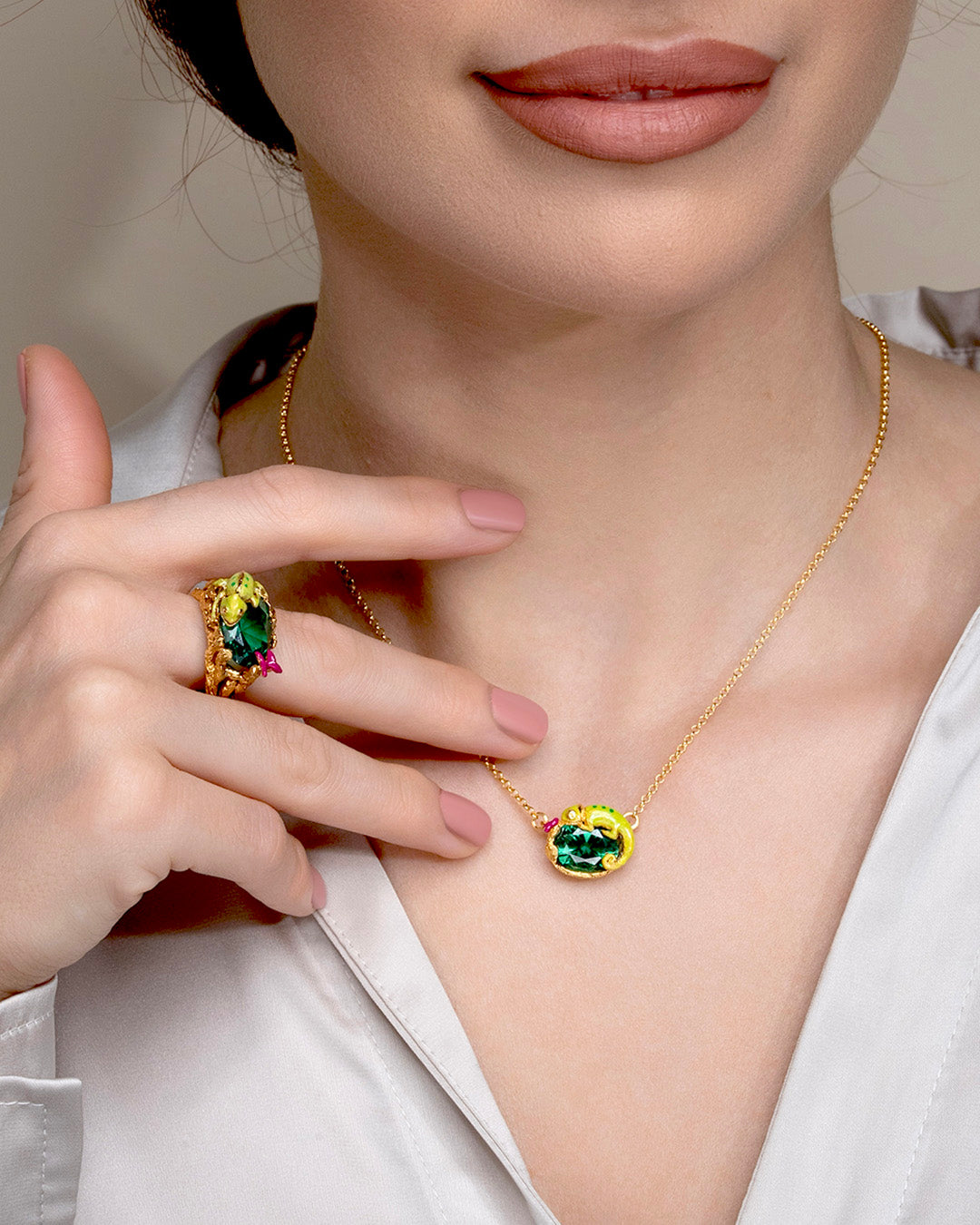 Chameleon Necklace