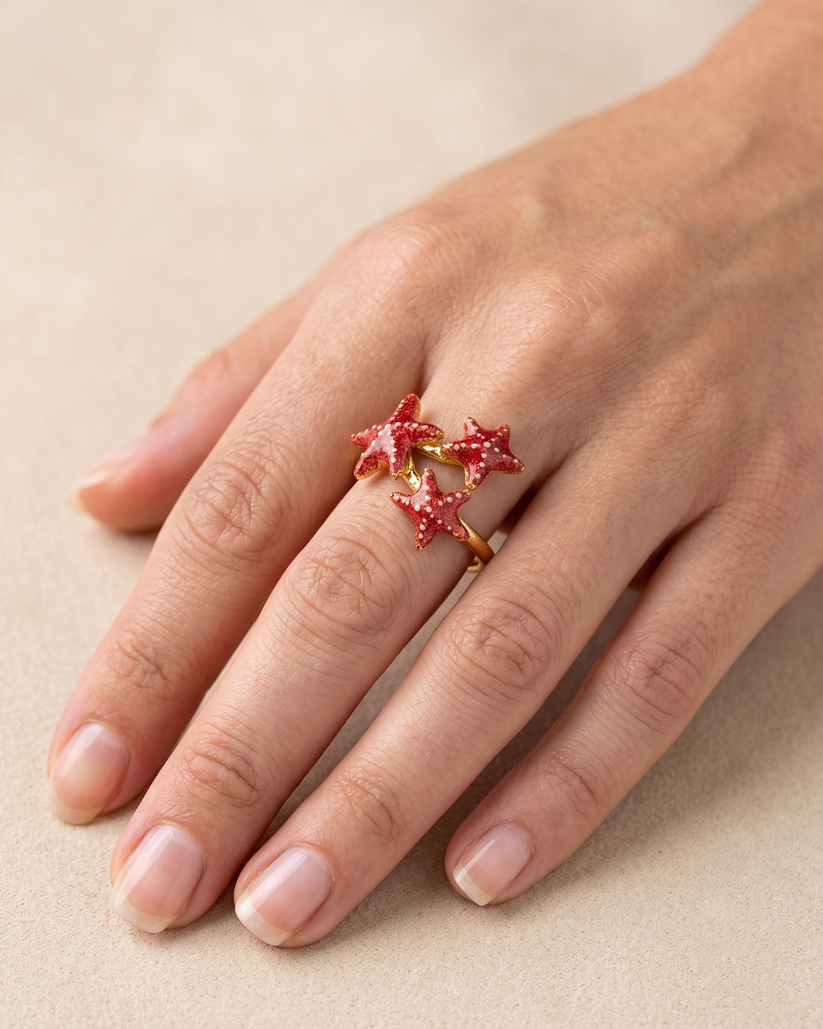 Mini Starfish Ring