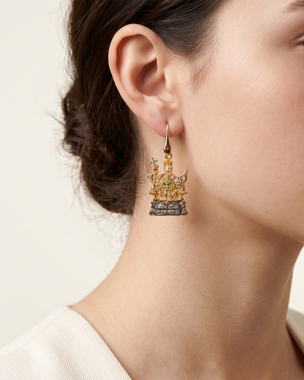Saint Agatha Earrings