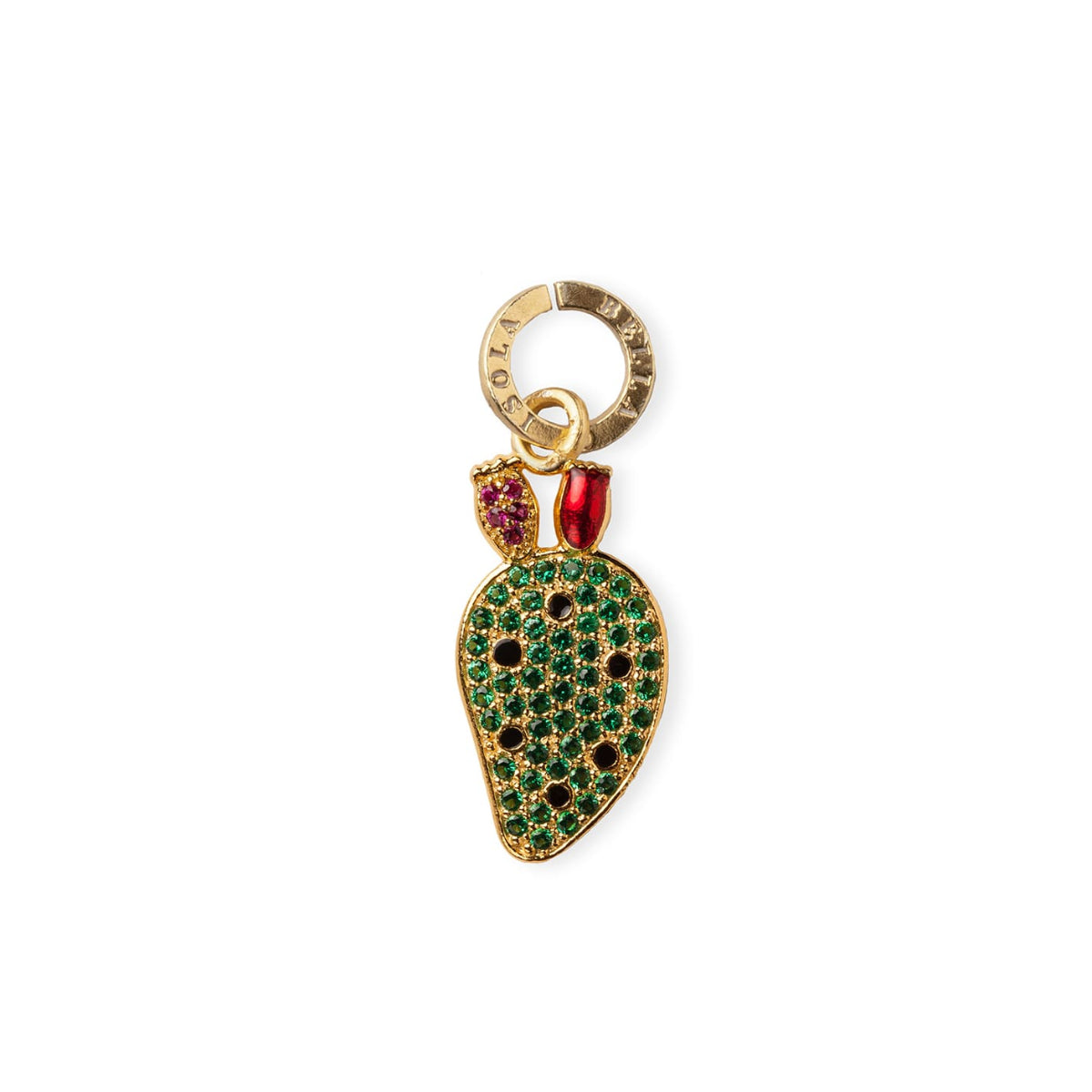 Prickly Pear Paddle Lapilli Charm