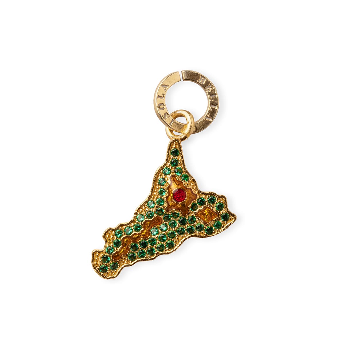 Sicily Lapilli Charm