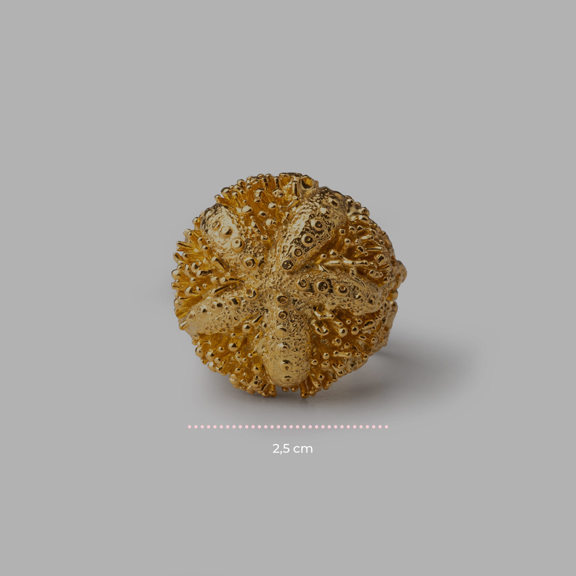 Ring Stachelig Gold