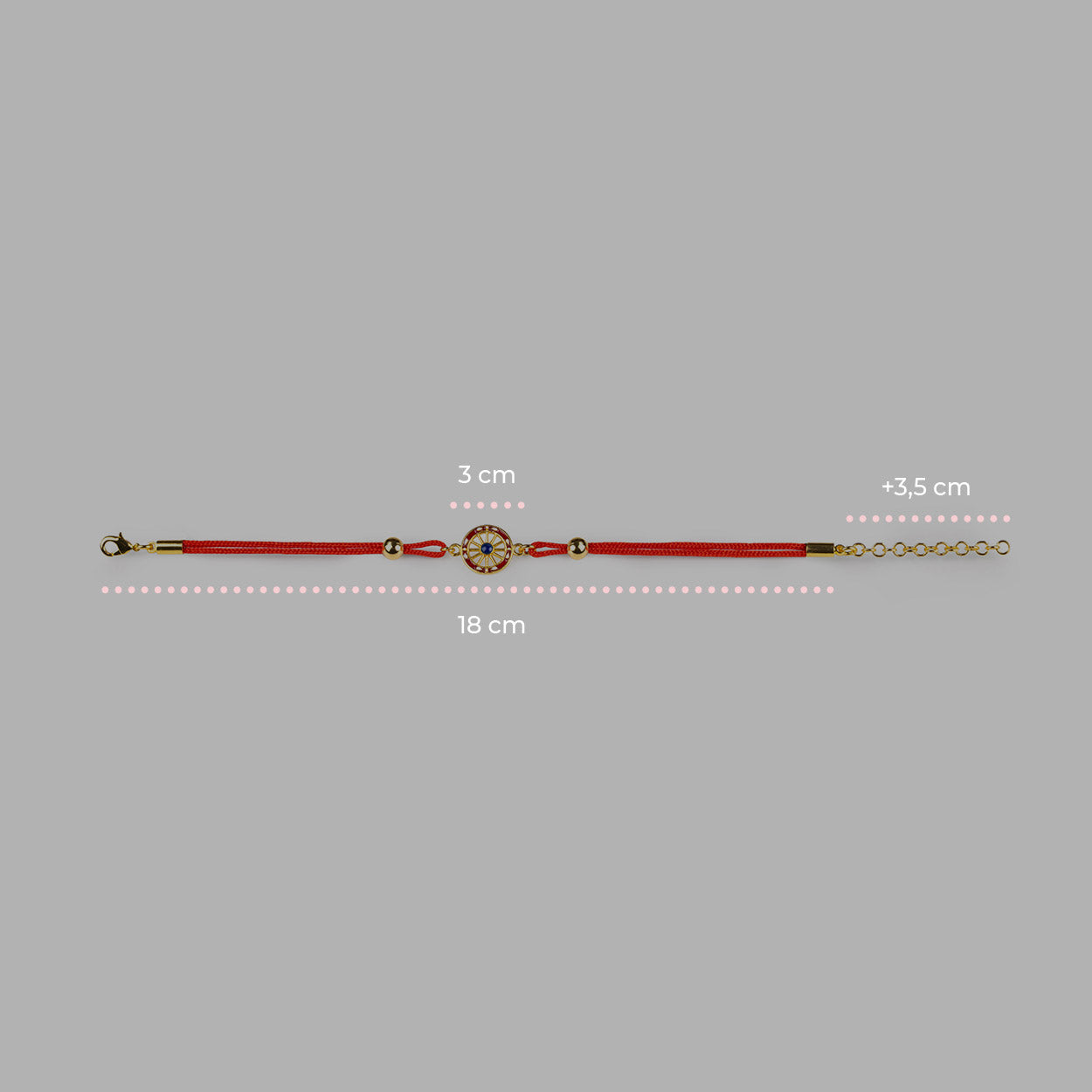Wheel Cord Bracelet