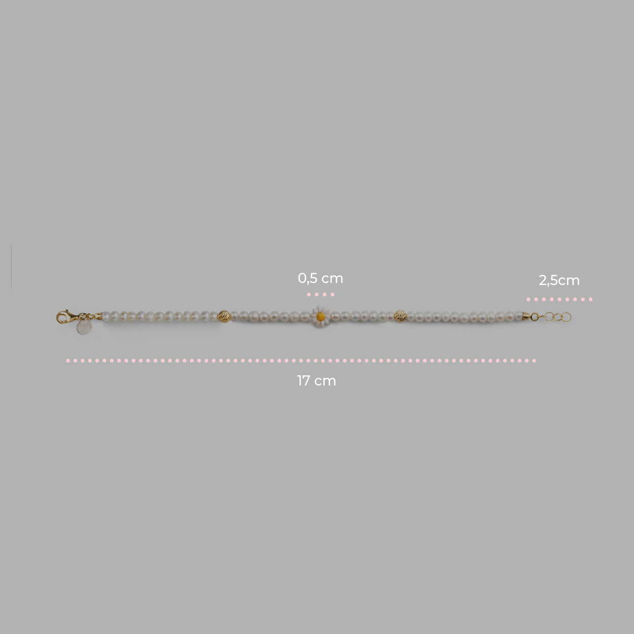 Bracciale Perle Mini Margherita