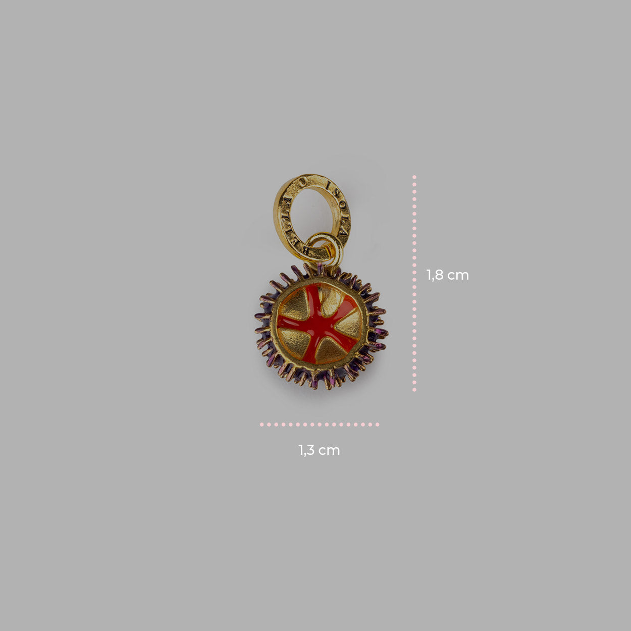 Hedgehog Spines Charm