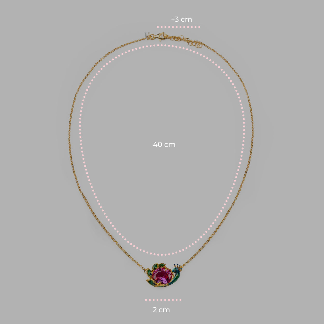 Peacock Necklace