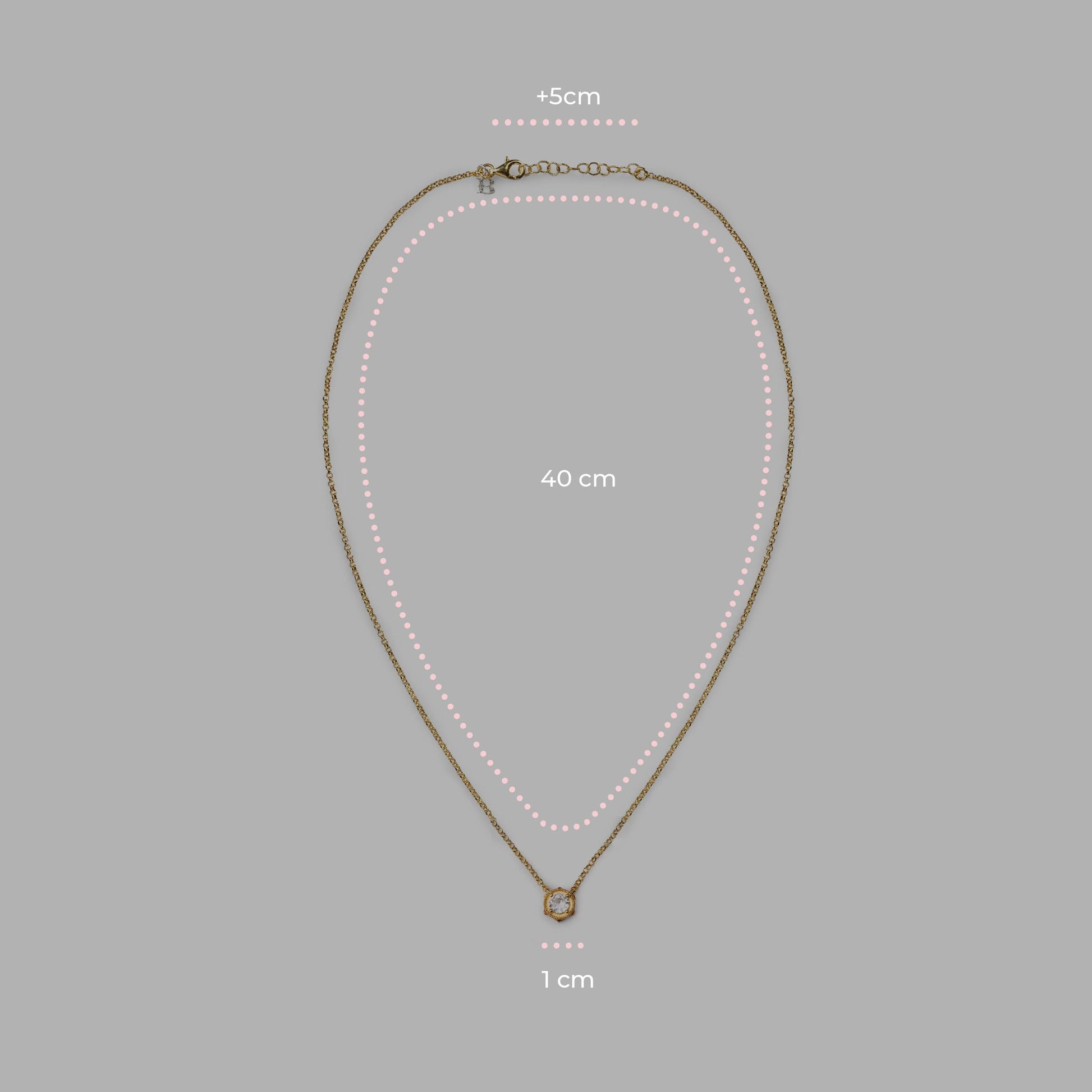 Collana Mini Tamburello Gemma