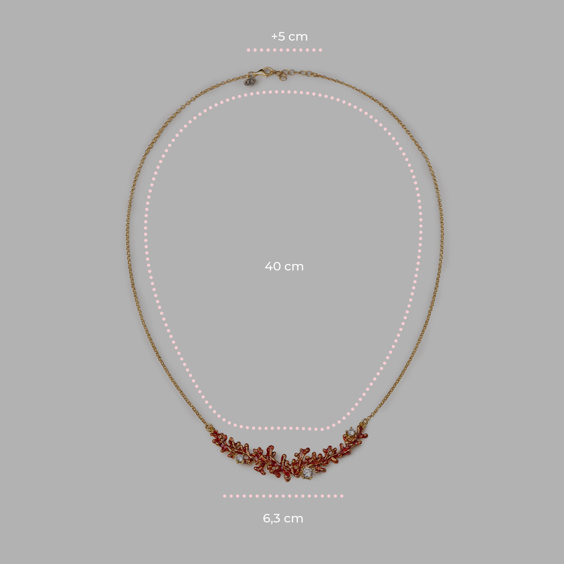Mini Coral Necklace