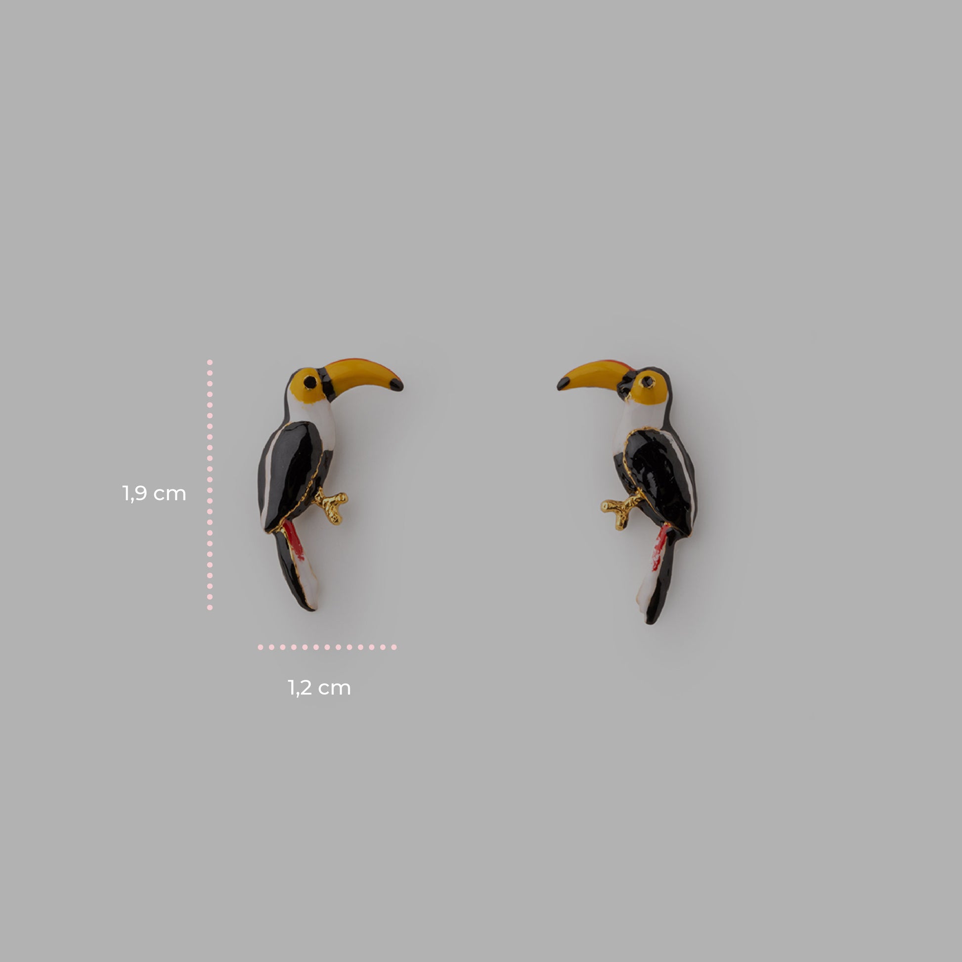Mini Toucan Earrings