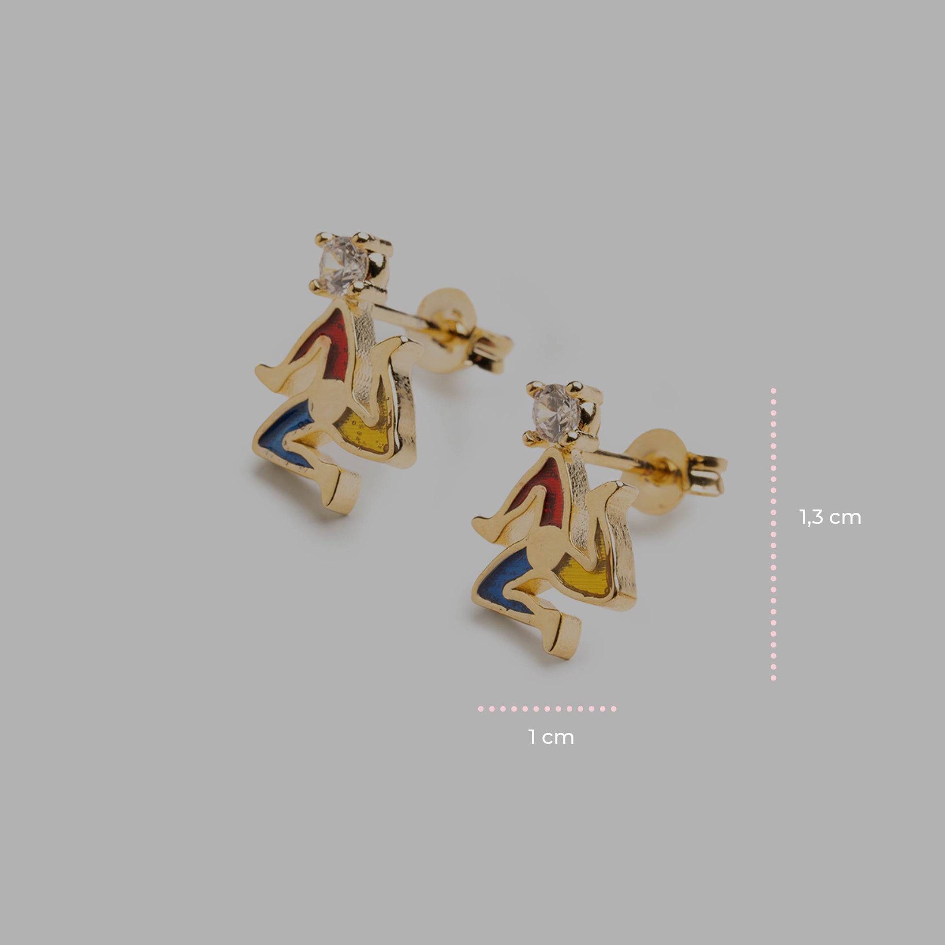 Easy Trinacria Earrings