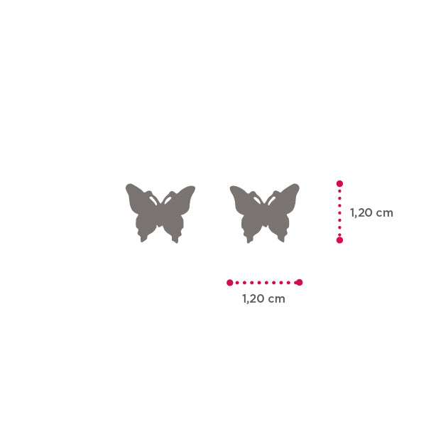 Ohrringe Mini Schmetterling