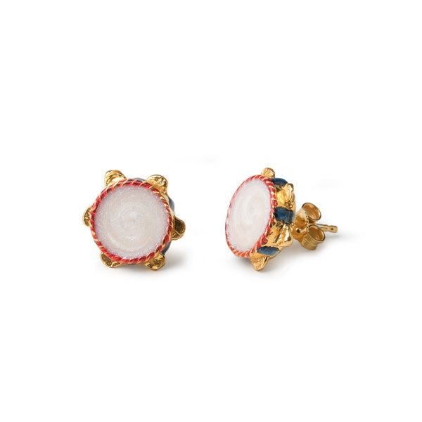 Mini Tambourine Earrings
